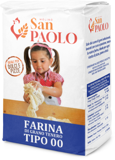 Molino san paolo farina di grano tenero 1kg